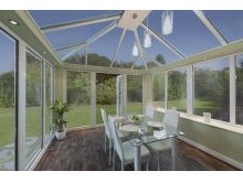 Kingfisher glass roof extension